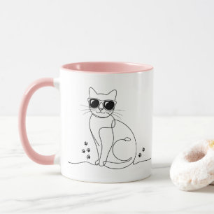 Purrfect Summer Vibes: First Day of Summer Fun Mug