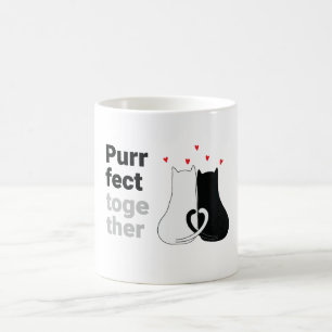"Purrfect Together Coffee Mug" Coffee Mug