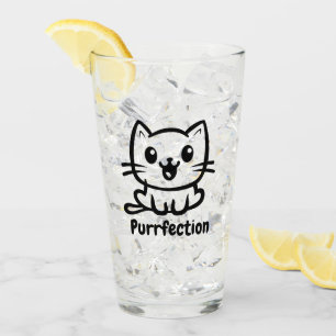 Purrfection, Very Cute Anime Cat Glass
