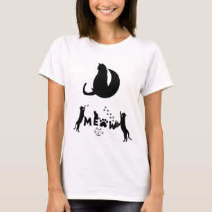 Purrfectly Cute Cat T-Shirt: Kitty Love and Meow M T-Shirt