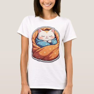 Purrfectly Lazy Cat T-Shirt – Cosy & Funny Design