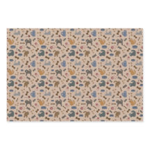 Purrfectly Playful Cats on Brown Background