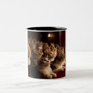 Purrfectly Playful Theatre Cat Coffee Mug