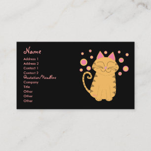 Purrfectly Sane Cat Lady Business Card