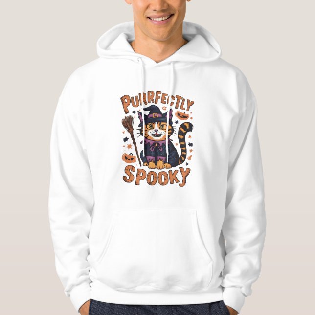 Purrfectly Spooky Hoodie (Front)