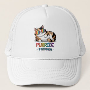 Purride - Cool Cat Pride LGBTQ Trucker Hat