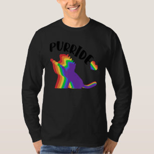 Purride Gay Pride Ca Pride Ca Cat Lgbtq 1 T-Shirt