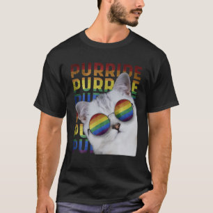 Purride Gay Pride Tee For Women Men LGBT Rainbow C