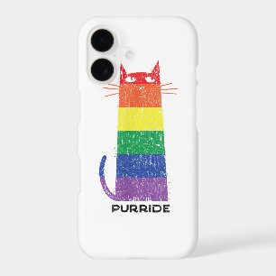 Purride Shirt LGBT Funny Gay Pride Cat Saying Grap
