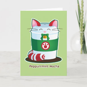 Purrista Pawfee — Cute Holiday Coffee Cat