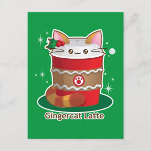 Purrista Pawfee: Cute Holiday Ginger Cat Coffee