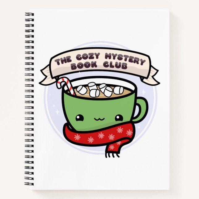 Purrlock Claus & MoriarTEA Notebook (Front)