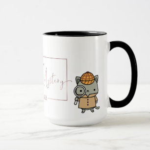 Purrlock & The Cosy Mystery Book Club Mug