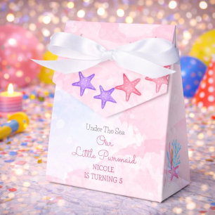 Purrmaid cat mermaid cute girl birthday  favour box