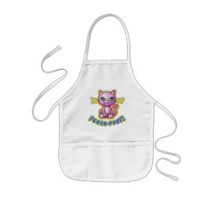 Purrrfect Kids Apron