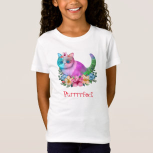 Purrrrfect Cat Design T-Shirt