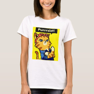 Purrrsist, Cat Purrsist, cat pursist T-Shirt