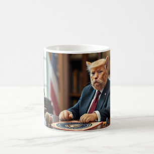 Purrsidential Humour in Every Sip! Coffee Mug