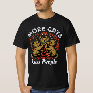 Purrsonal Space – More Cats, Less People Tee