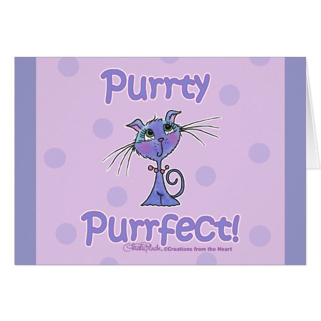 Purrty Purrfect Kitty (Front Horizontal)
