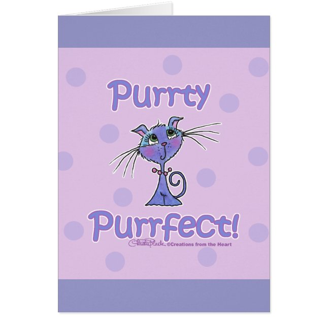 Purrty Purrfect Kitty (Front)