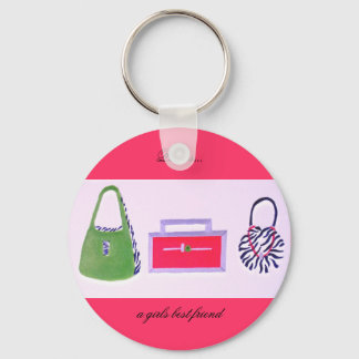 Purses...a girls best friend key ring