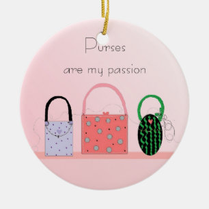 Purses - My Passion Ceramic Tree Decoration