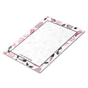 Purses Perfume Sunglasses & Lipstick Notepad