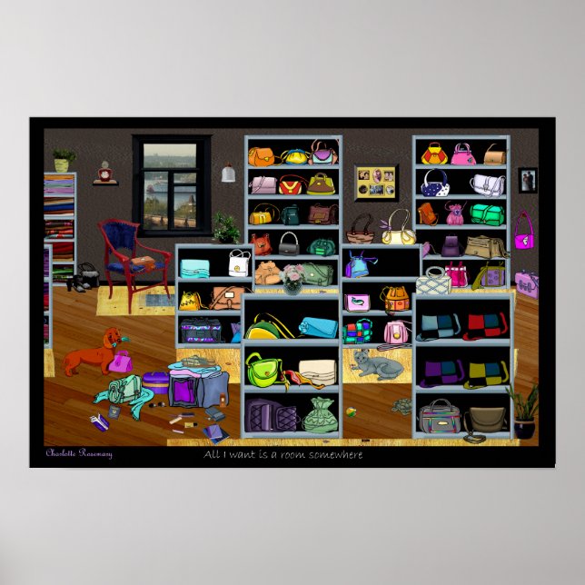 Purses Room 22.5 X 15 Poster (Front)