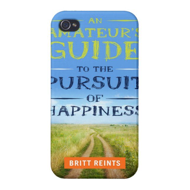 Pursuit of Happiness Book iPhone Case (Back)