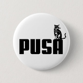 Pusa 6 Cm Round Badge