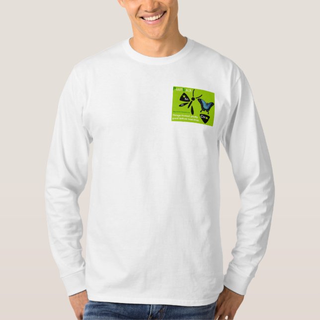 Push Back Logo and protest T-Shirt (Front)