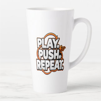 Push Beyond the Ordinary Latte Mug