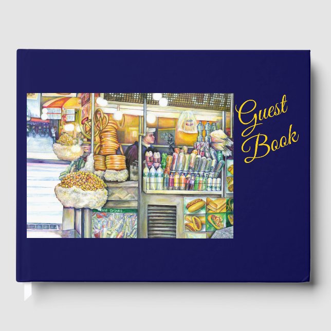 Push Cart Paradise Guest Book (Front)