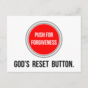 Push for Forgiveness Postcard