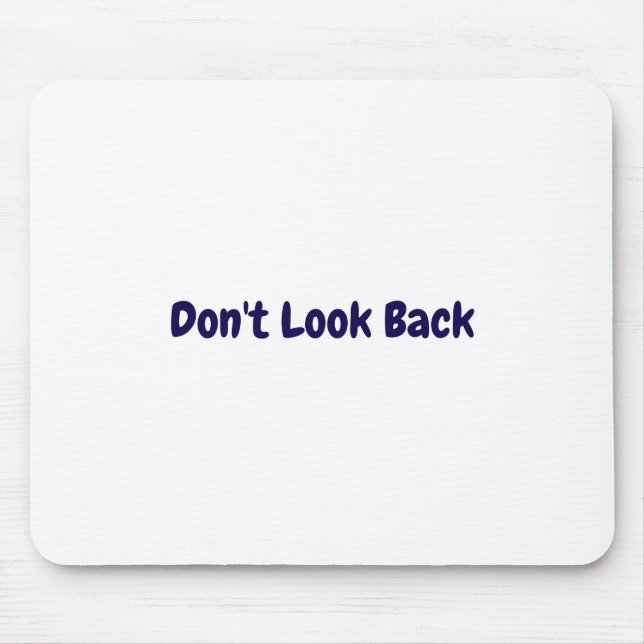 Push Forward Mouse Mat (Front)