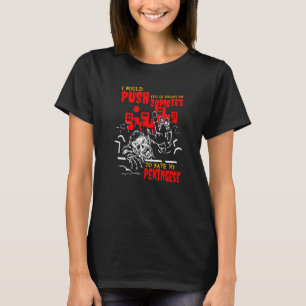 Push You in Zombies to Save Pekingese Funny Dog Lo T-Shirt