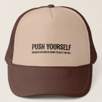Push Yourself - Gym Motivational Quotes