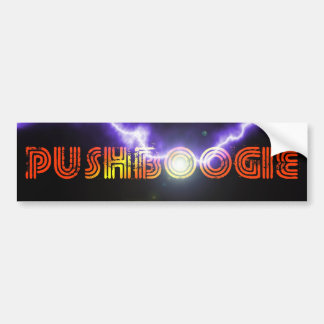 Pushboogie Bumper Sticker 2