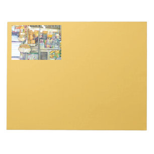 Pushcart Paradise Notepad