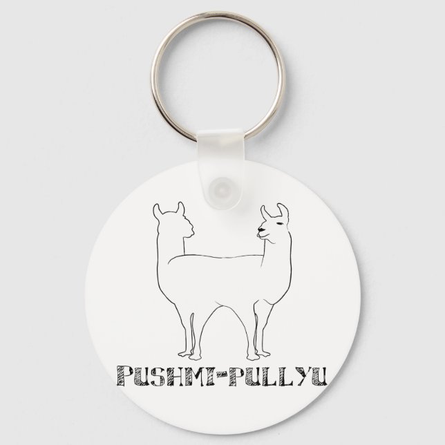 Pushmi-pullyu Key Ring (Front)