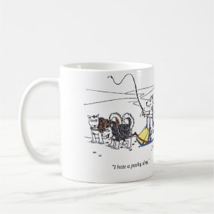 Pushy Dog mug