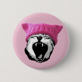 Pussy-hat Button
