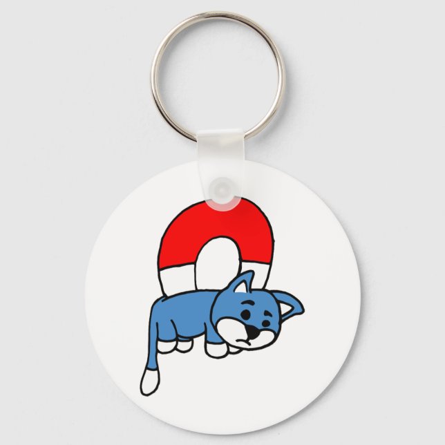 Pussy Magnet Key Ring (Front)