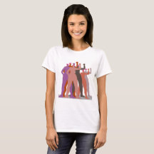 Pussyhat women stand together