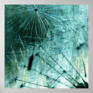 Pusteblume Kunst Poster