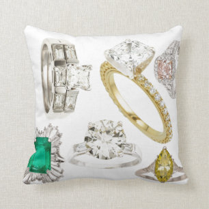 Put A Ring On It Sofa Bling Diamonds Jewellery Hin Cushion