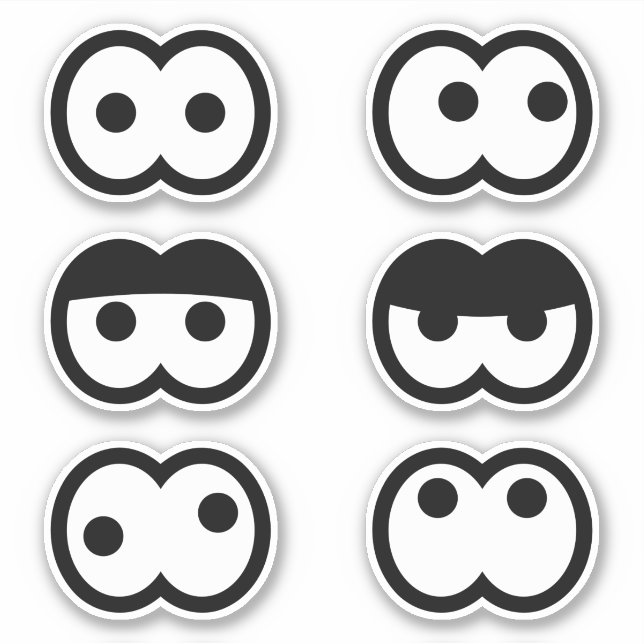 Put Eyeballs on Your Stuff with these Stickers (Front)
