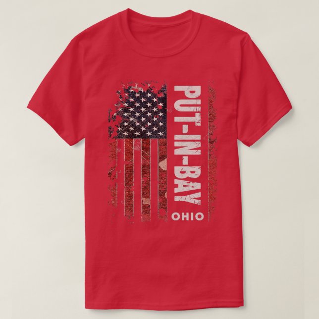 Put-in-Bay Ohio  T-Shirt (Design Front)