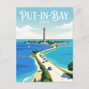 Put-in-Bay USA Postcard